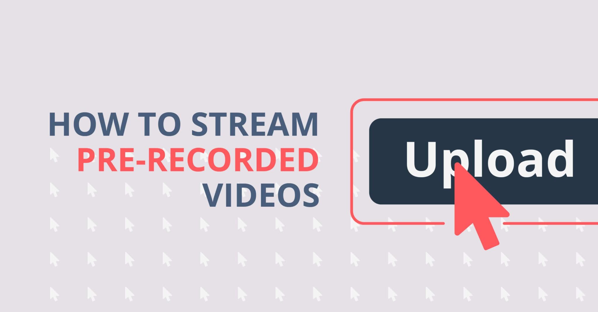 How To Livestream Pre-Recorded Video - Resi