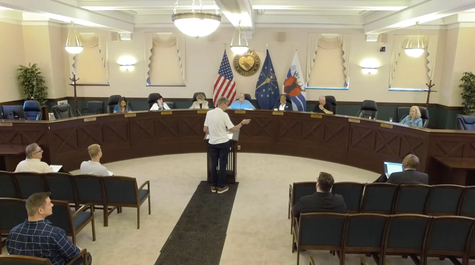 City of Elkhart live streamed public meeting